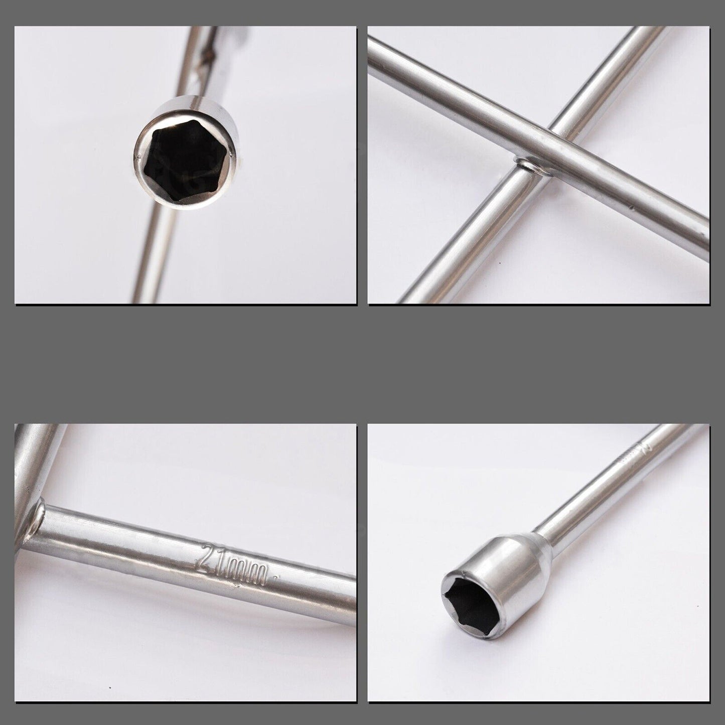 4 Way Wheel Brace Tyre Cross Nut Wrench for Cars