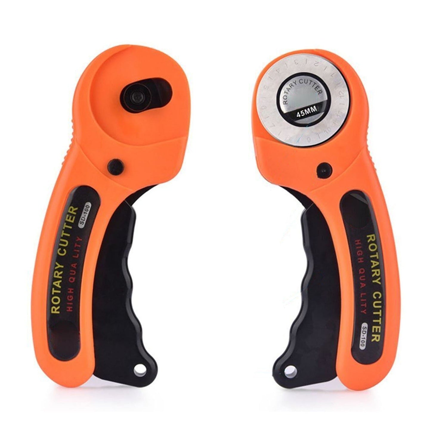Quilting Fabric Cutting Roller Tool Professional Rotary Cutter with Blades