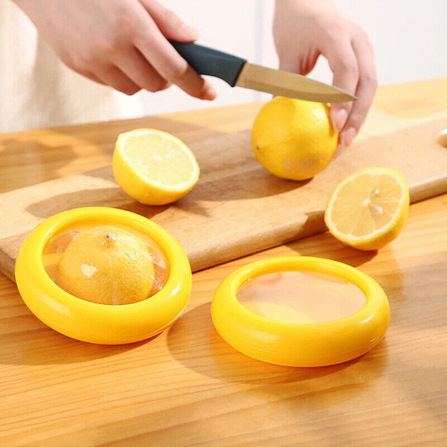 4pc Set of Fruit and Vegetable Shaped Food Storage Containers