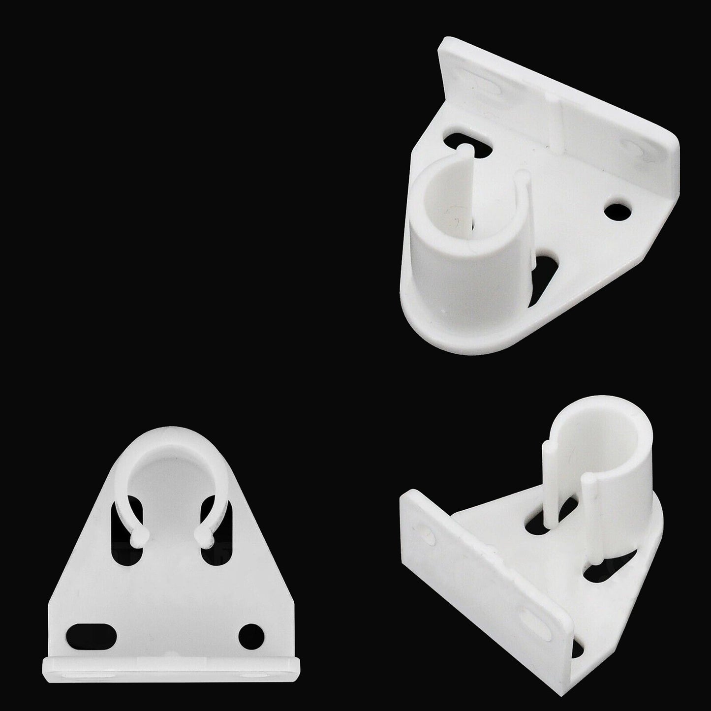 Close Fit Design Muslin Curtain Conduit Rod Bracket Snap Pole Tube 16mm