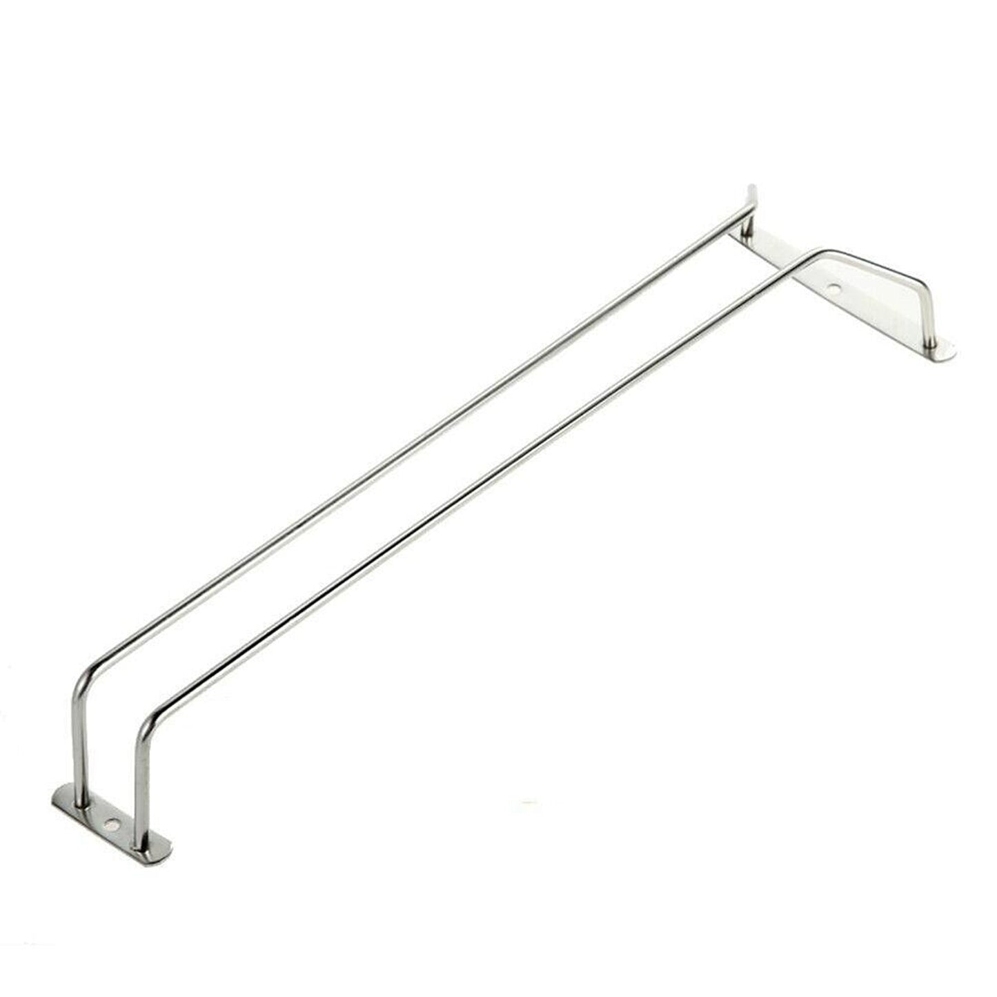 Hanging Steel Wine Glass Rack for Bar and Champagne Storage