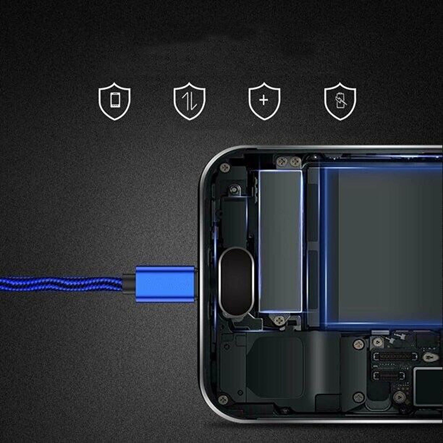 Fast Charging USB-C Type C Cable 3M Data Transfer for Samsung Galaxy