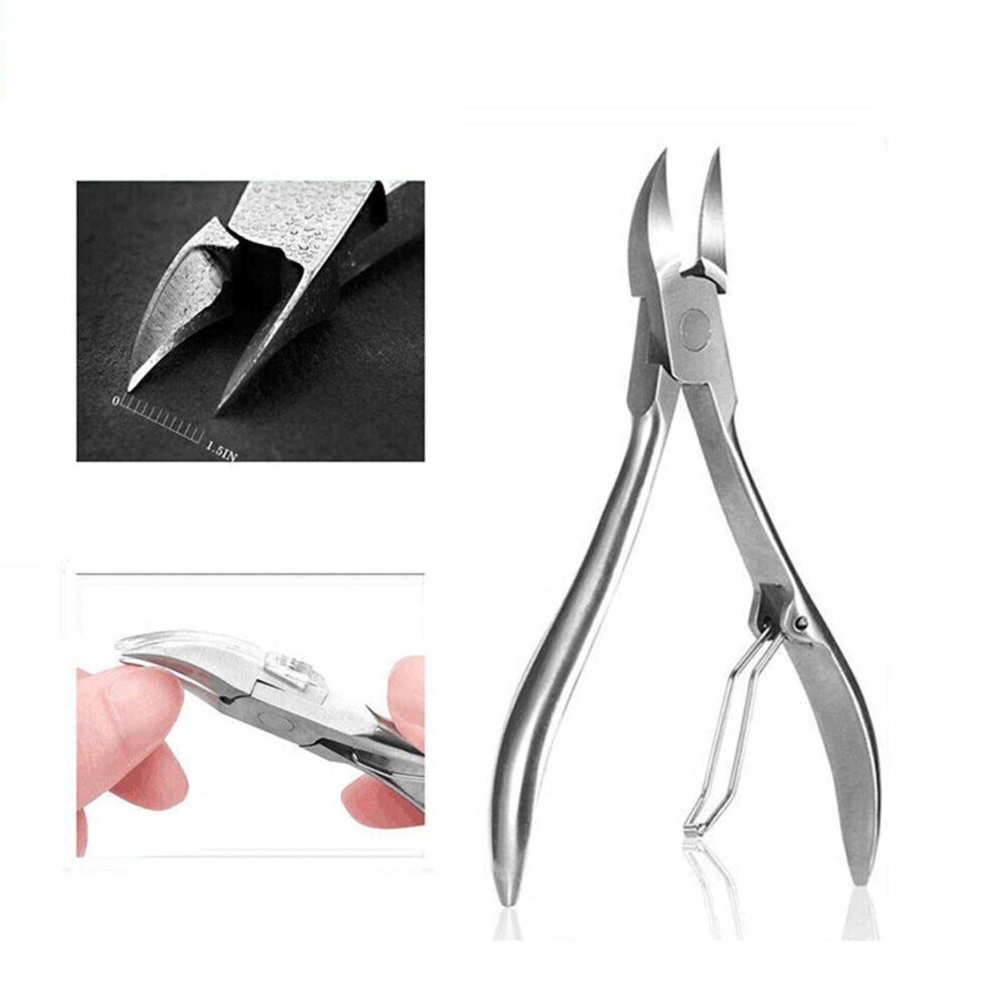12pcs Ingrown Toenail Treatment Kit with Nail Clippers and Pedicure Tools