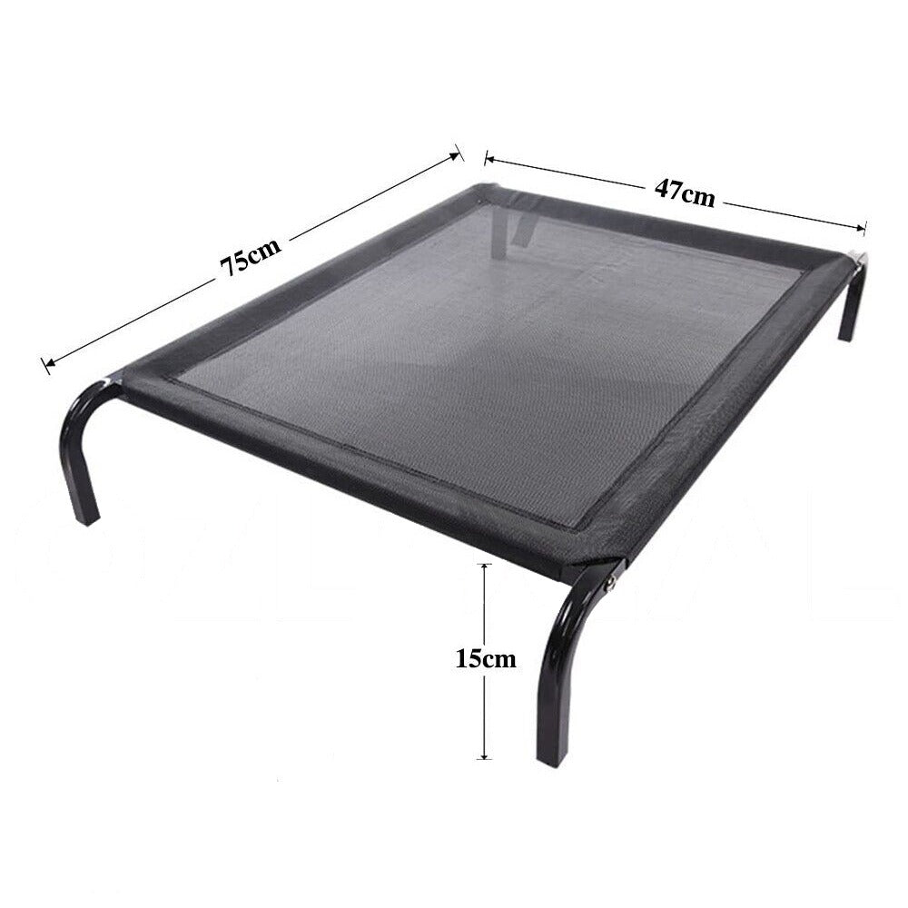 Deluxe Elevated Pet Bed Heavy Duty Trampoline Hammock for Dogs and Cats