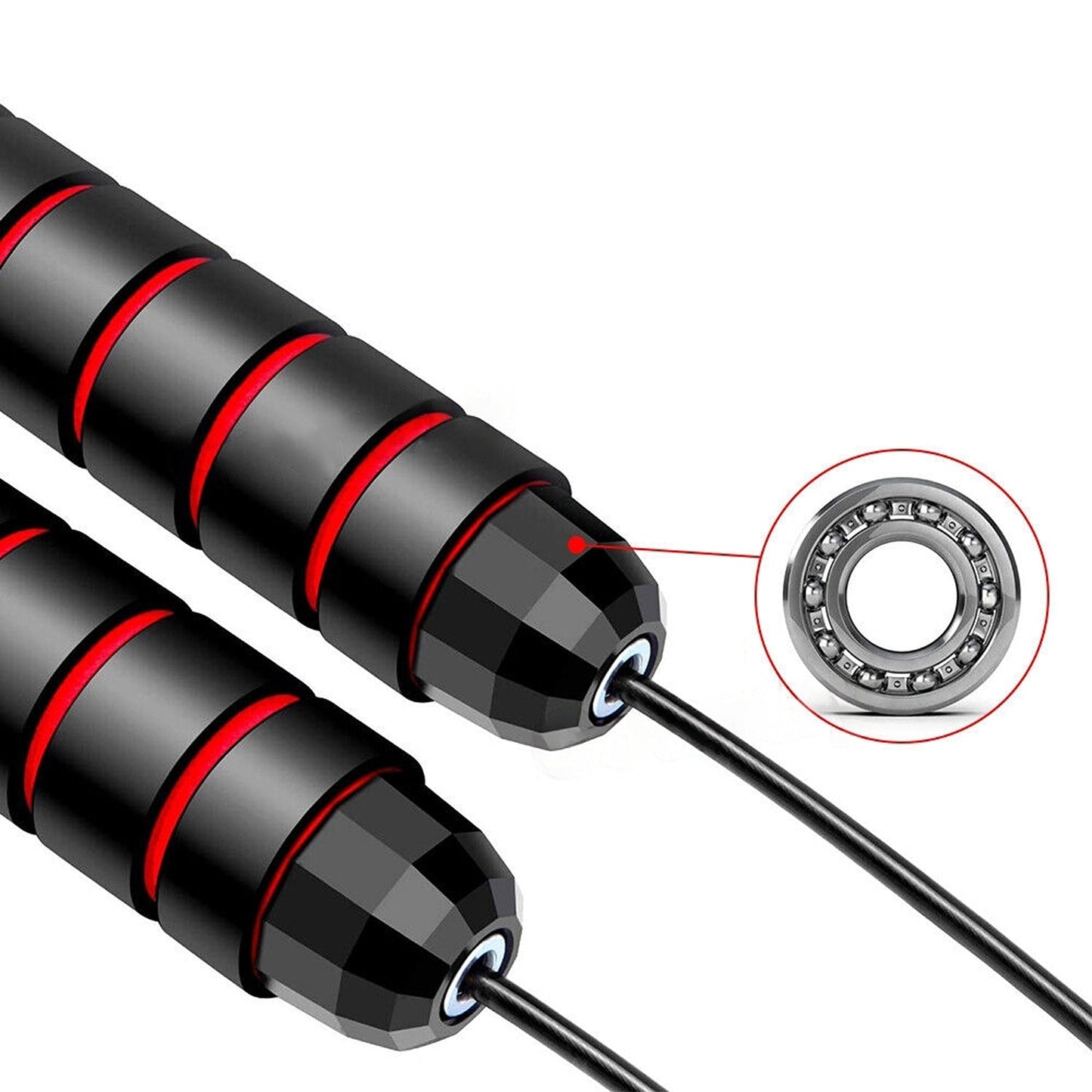 Adjustable Gym Boxing Jump Rope Steel Wire Speed Skipping