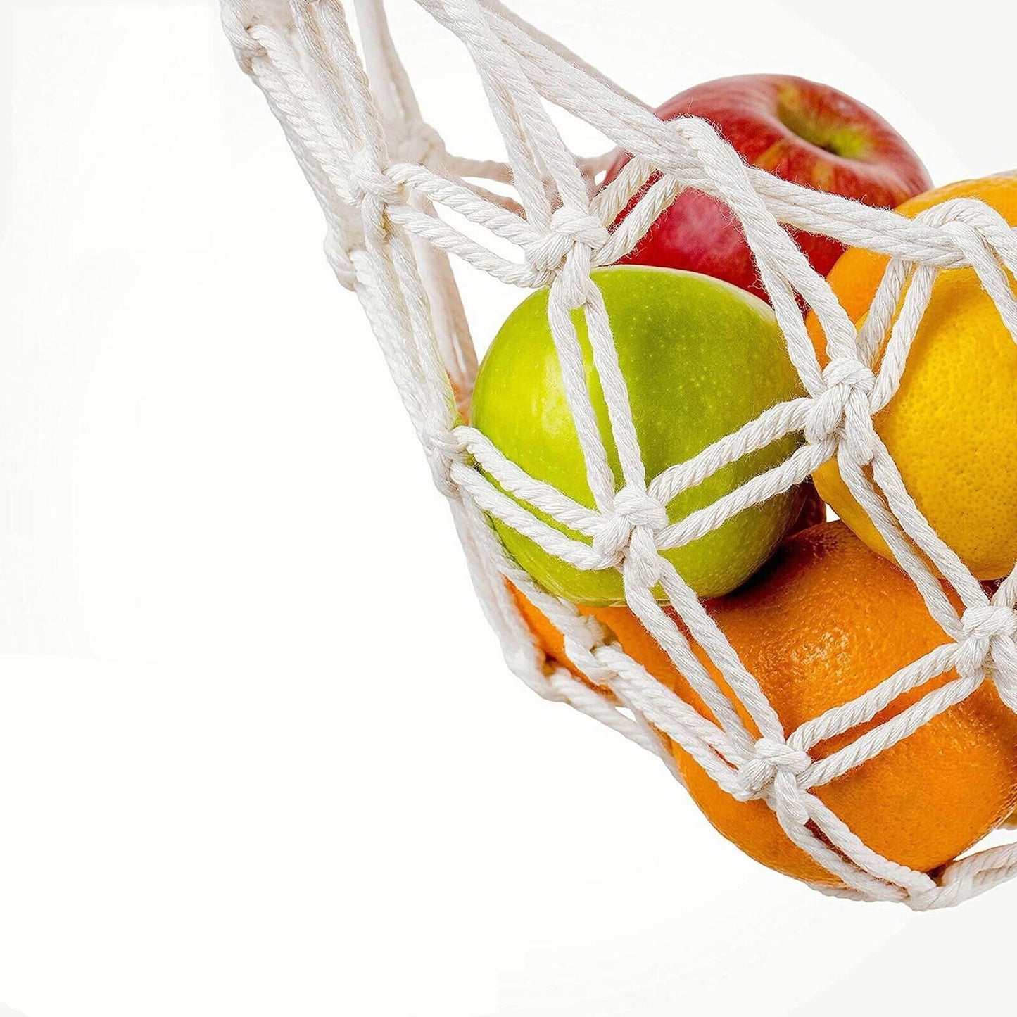 Kitchen Fruit Hammock Net Hanging Basket Storage for Dormitory Home 2 Styles
