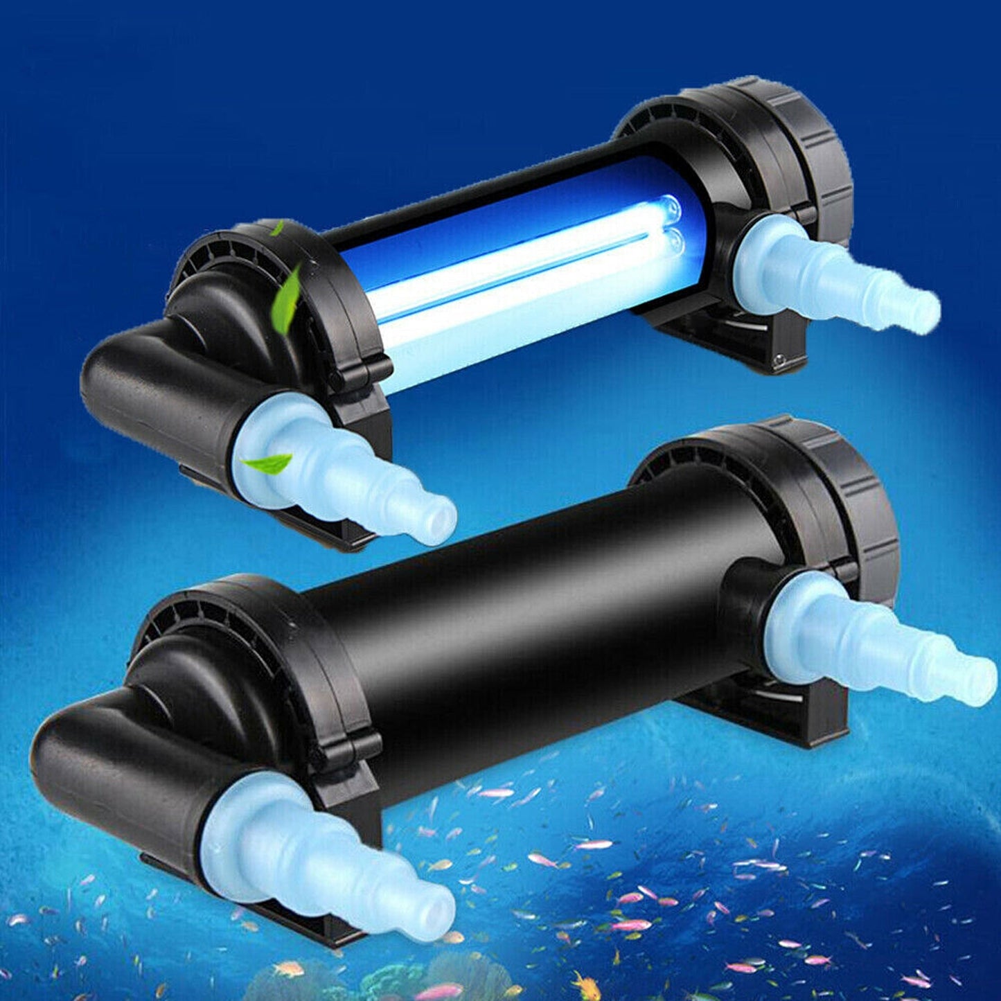UV Light Water Clarifier Filter for Aquarium Fish Tank Cleaning