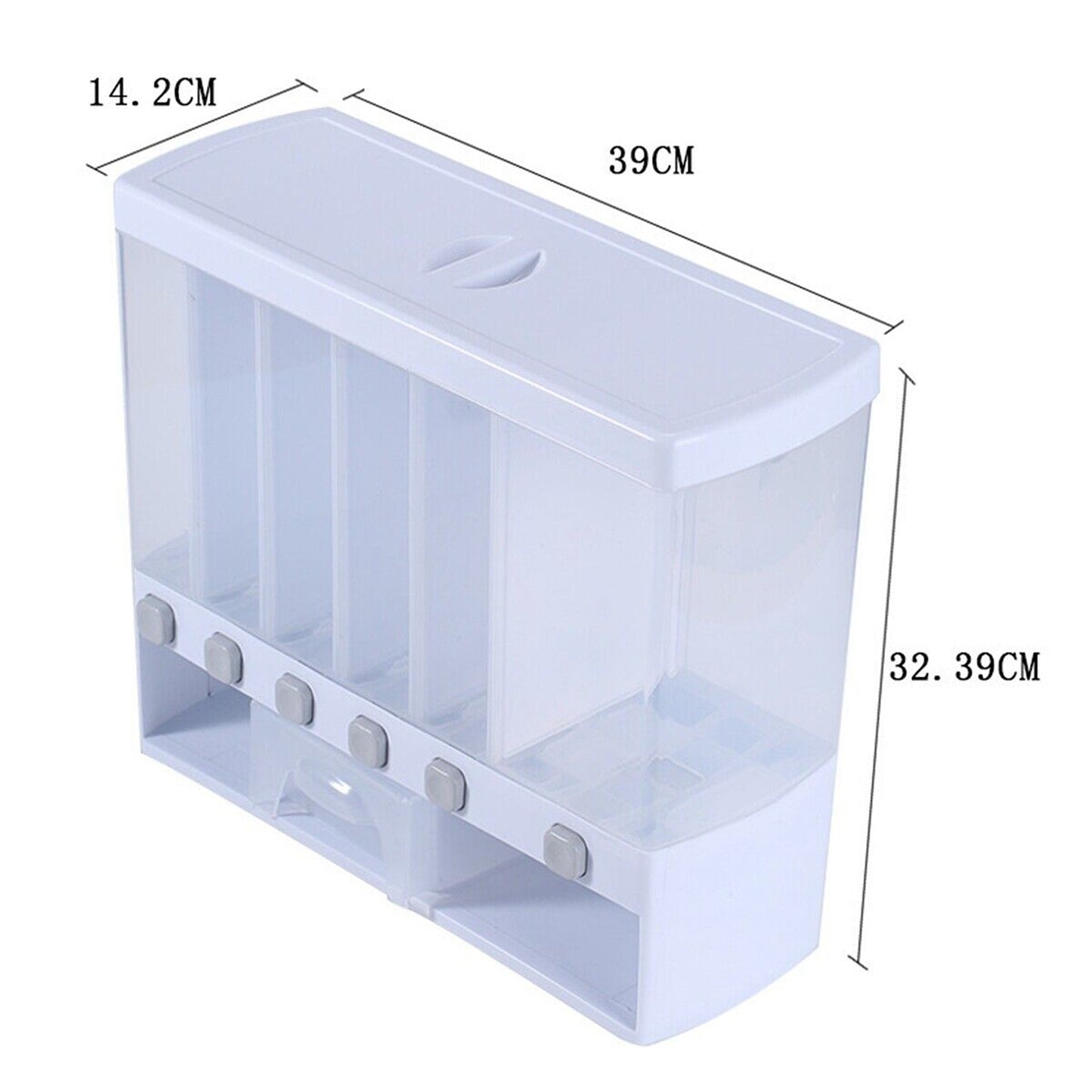 10kg Automatic Grain Storage Dispenser Dry Food Rice Container