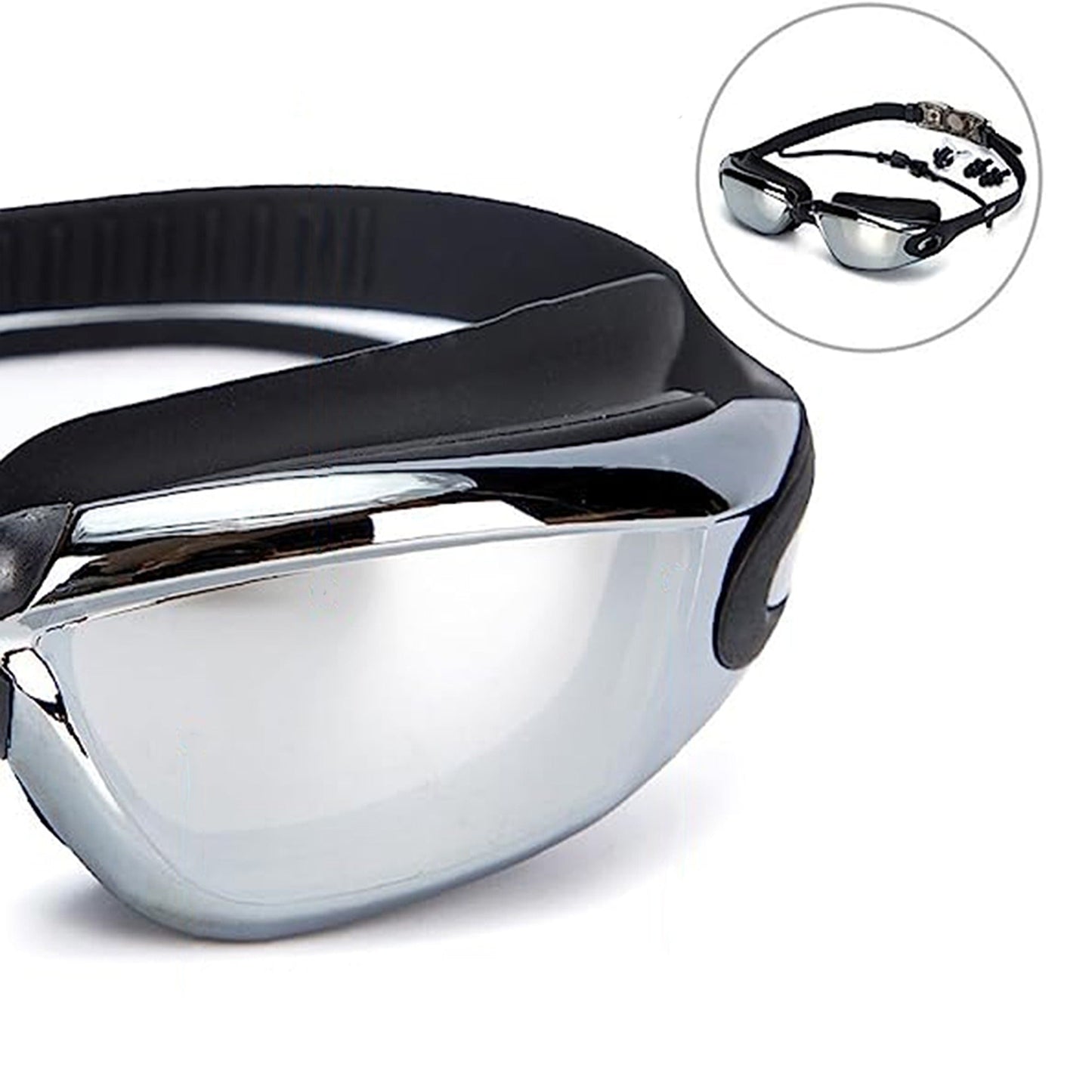 Adjustable Swimming Goggles Waterproof Anti-Fog UV Protection