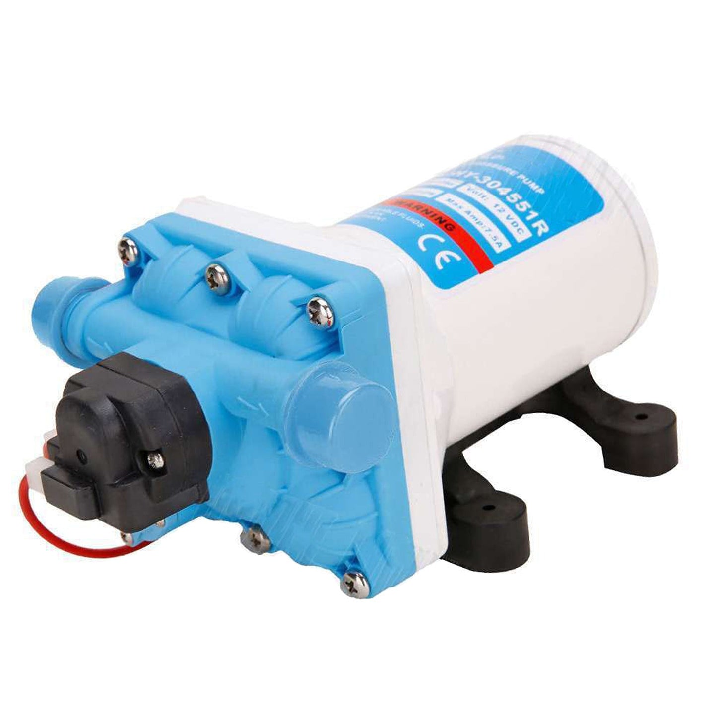 12V Self-Priming Water Pump 55PSI 11.3LPM for RV Caravan and Boat Camping