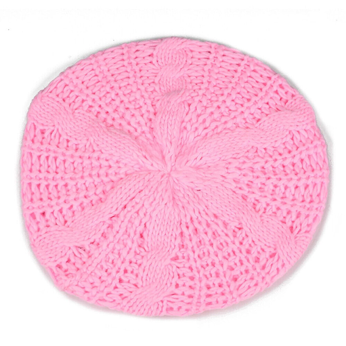 Winter Warm Slouchy Knitted Crochet Cap for Women