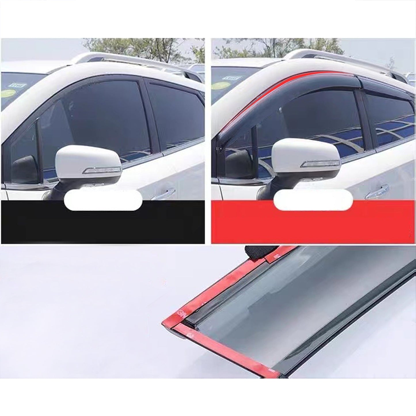 Weathershields for Toyota Corolla Sedan Premium Weather Shields 2014-2018