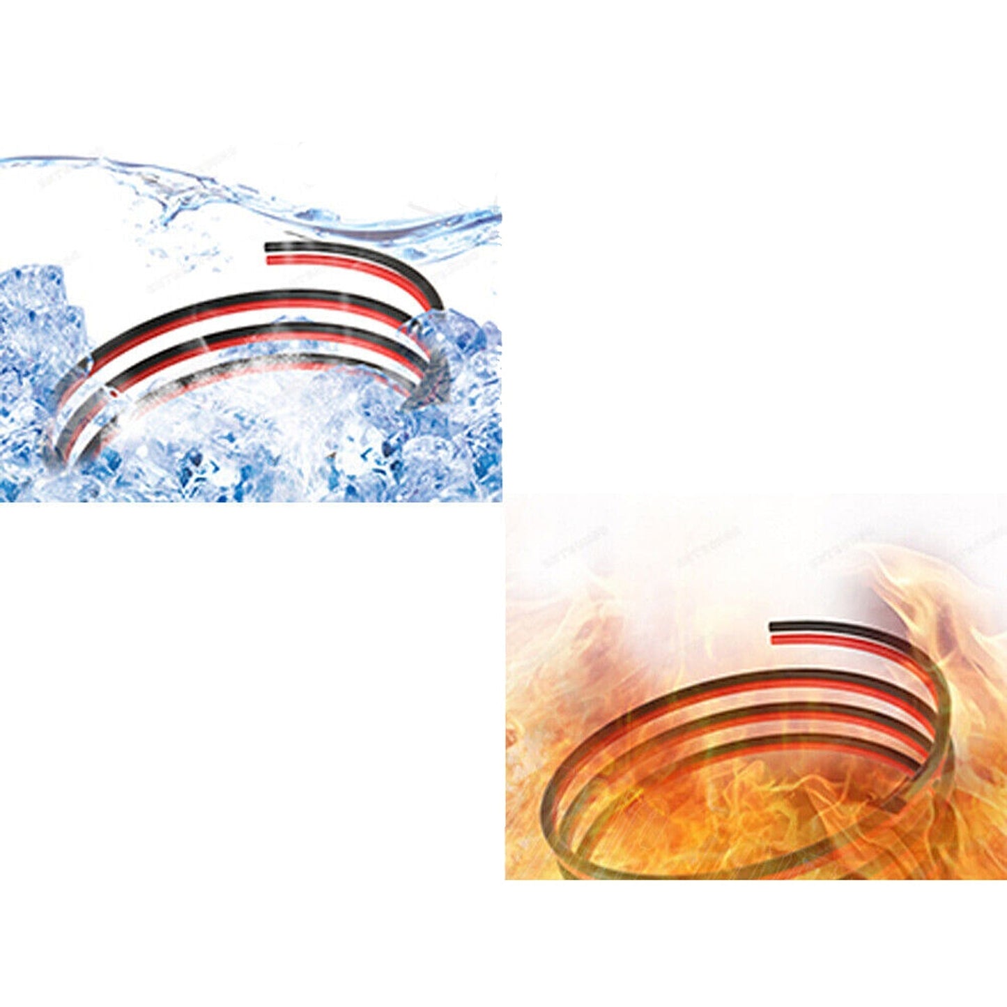 100m Red and Black Upgraded Speaker Cable for Home Stereo and Car Audio