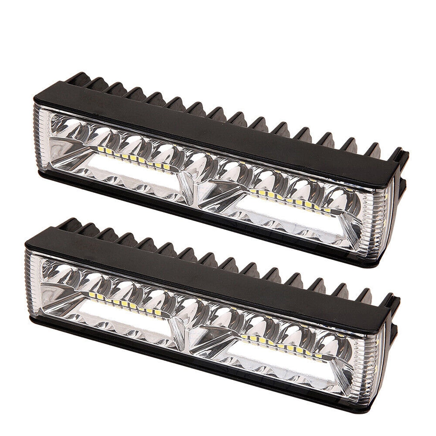 2pcs LED Light Bar Pods with Flood and Spot Beam for Offroad 4WD SUVs