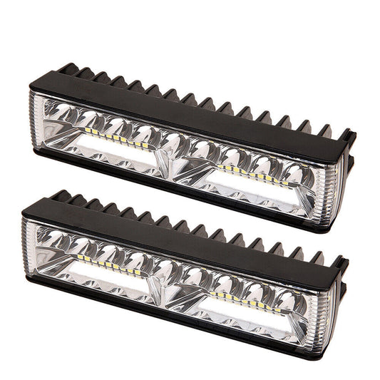 2pcs LED Light Bar Pods with Flood and Spot Beam for Offroad 4WD SUVs