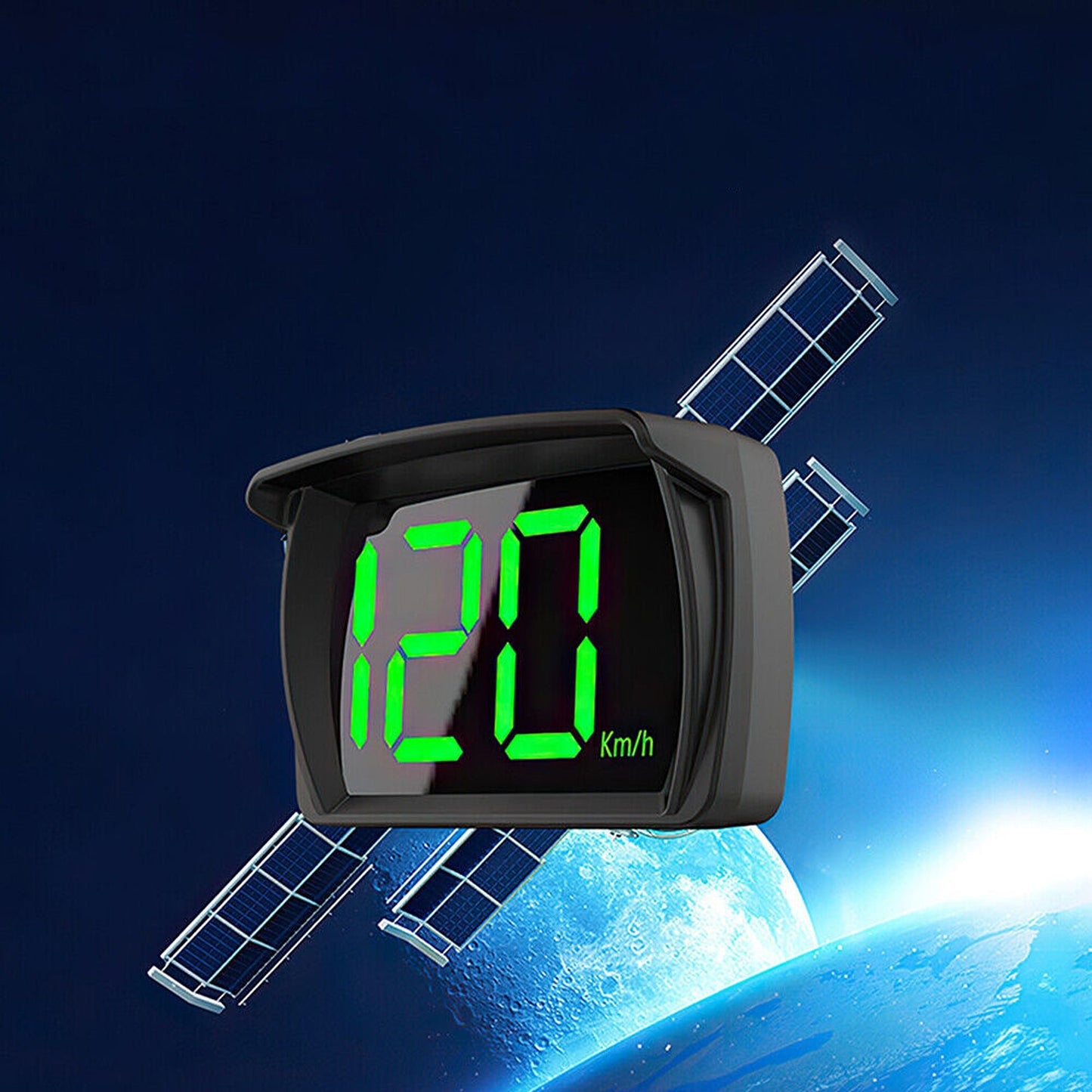 Universal Car GPS Speedometer with Digital HUD Display for Speed