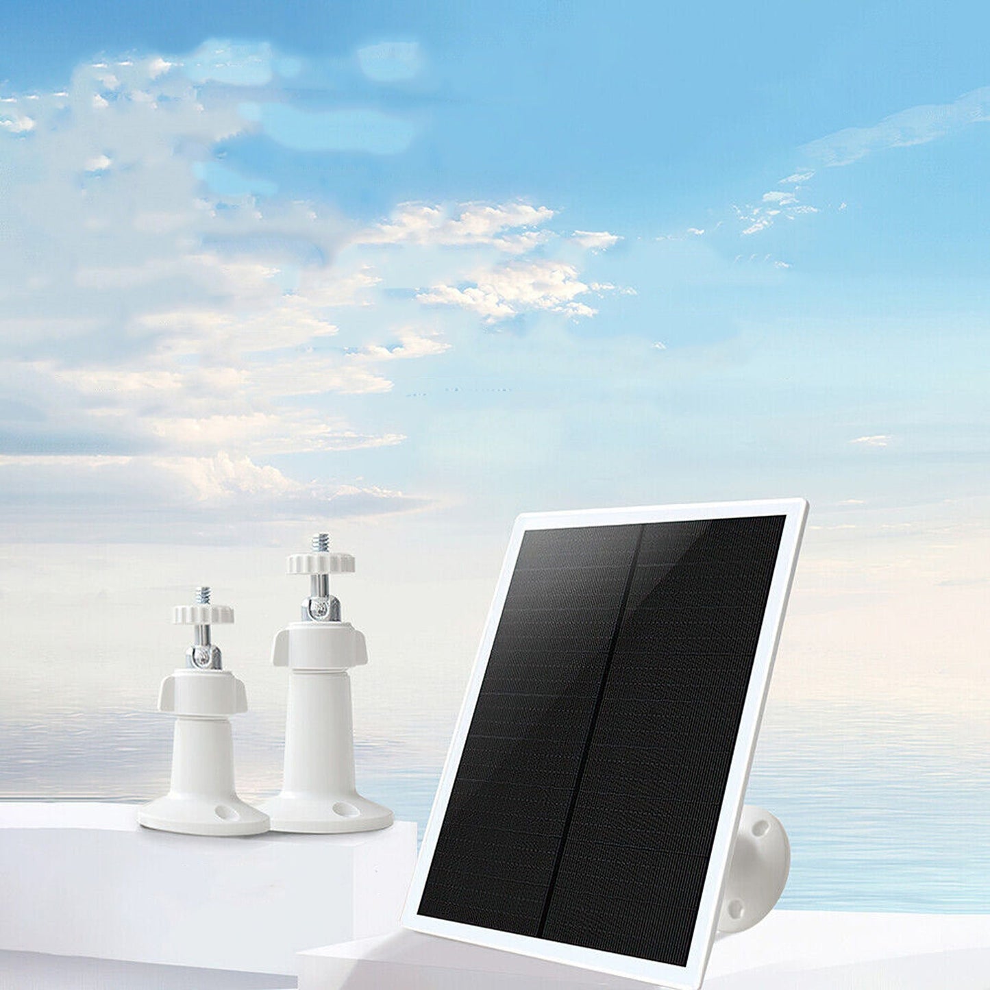 6W Output Micro USB Solar Panel for Outdoor Security Cameras