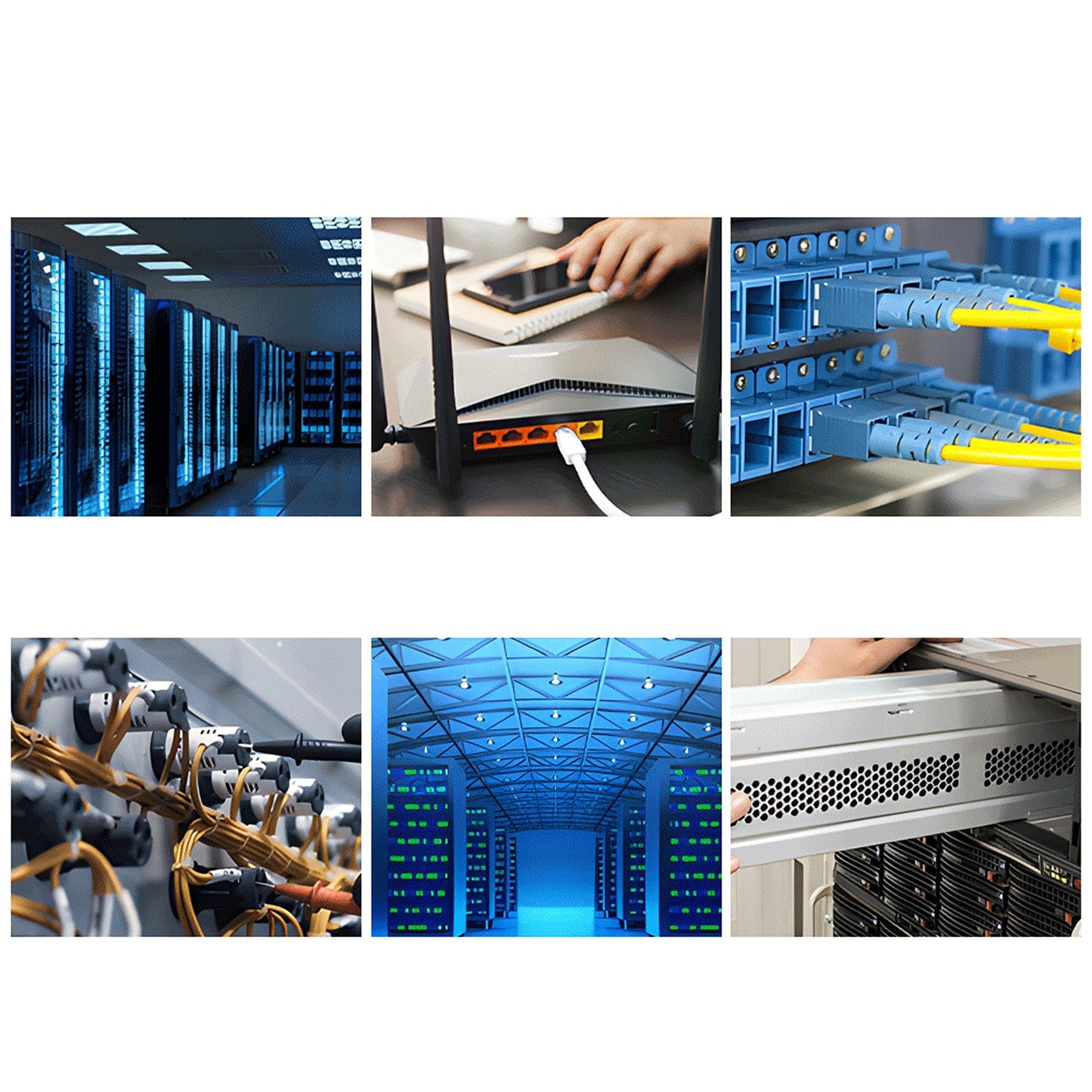 19in Wall Mounted Data Network Cabinet for Servers 450mm Depth