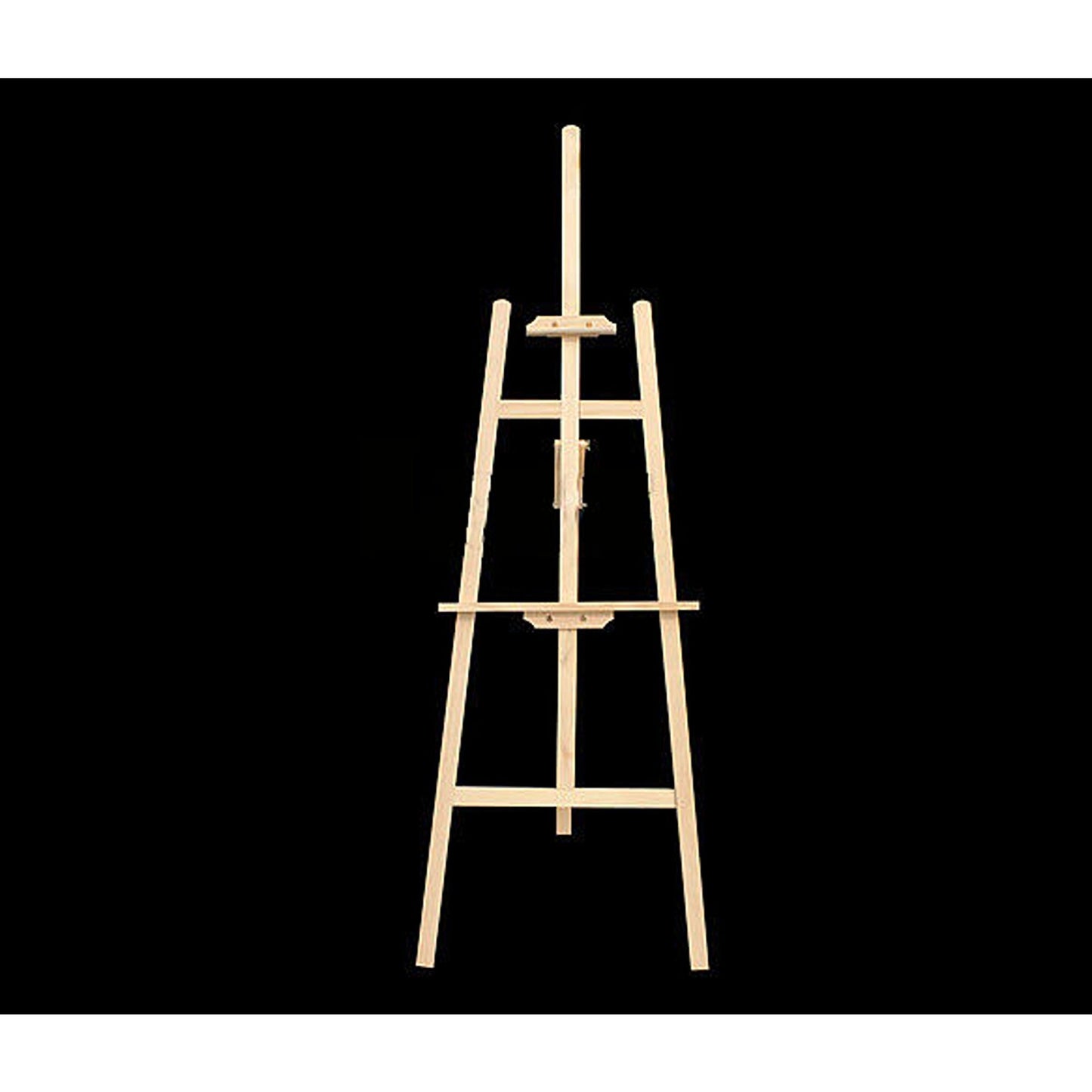 Adjustable Pine Wood Easel for Artists Art Display Painting Stand
