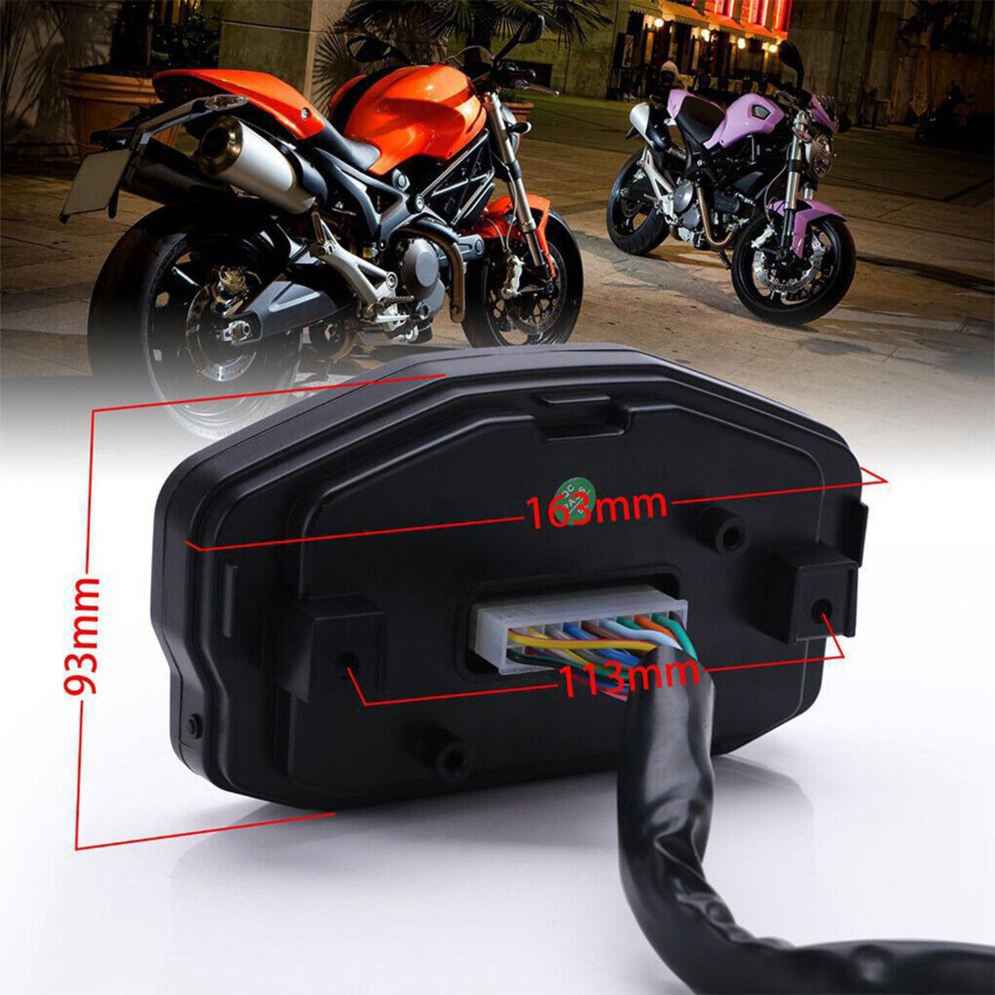 Speedometer Odometer Tachometer Motorcycle For Ducati Honda