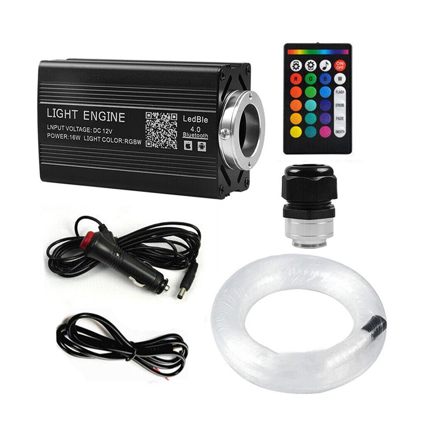 500pcs Twinkle Star Fiber Optic Car Headliner Kit with LED Lights