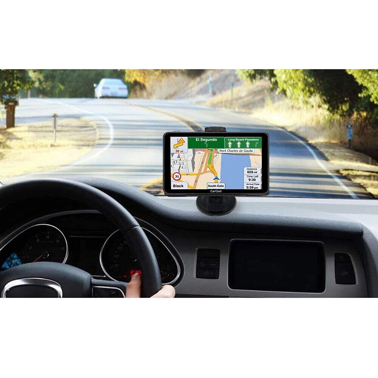 5-Inch GPS Navigator for Cars with Lifetime Map Updates and Speedcam Alerts
