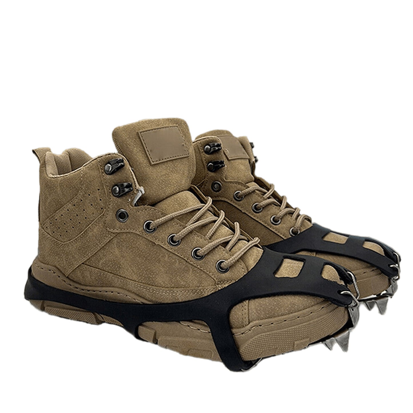 18-Stud Snow Ice Claw Crampons Winter Outdoor Climbing Gear