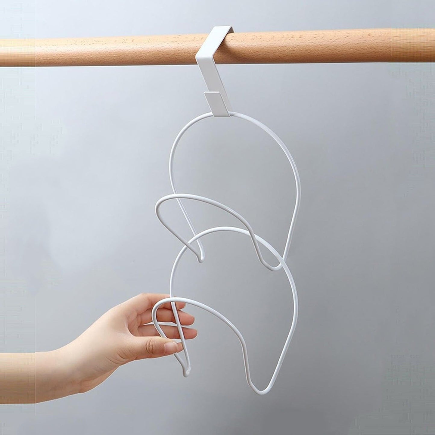 Door Closet Organizer for Hats and Scarves Baseball Cap Rack