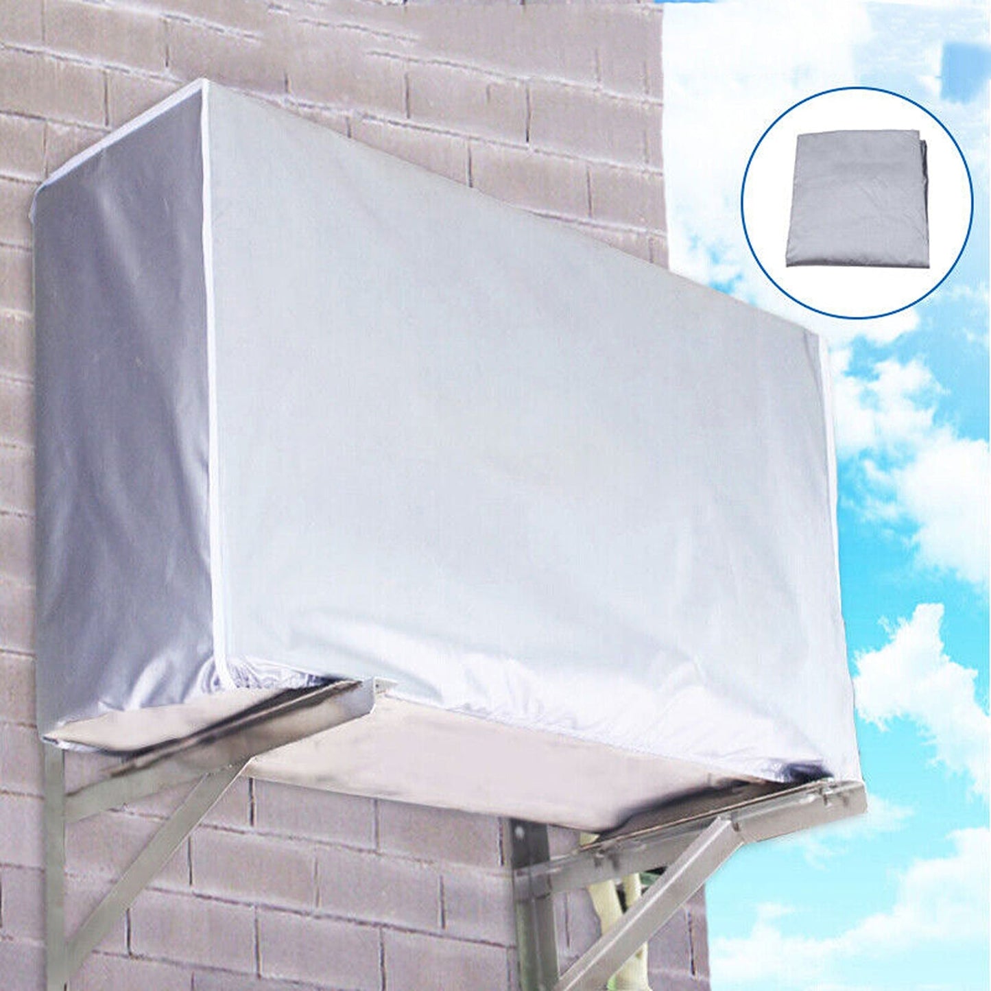 Outdoor Air Conditioner Cover Dust and Waterproof Protector for Units