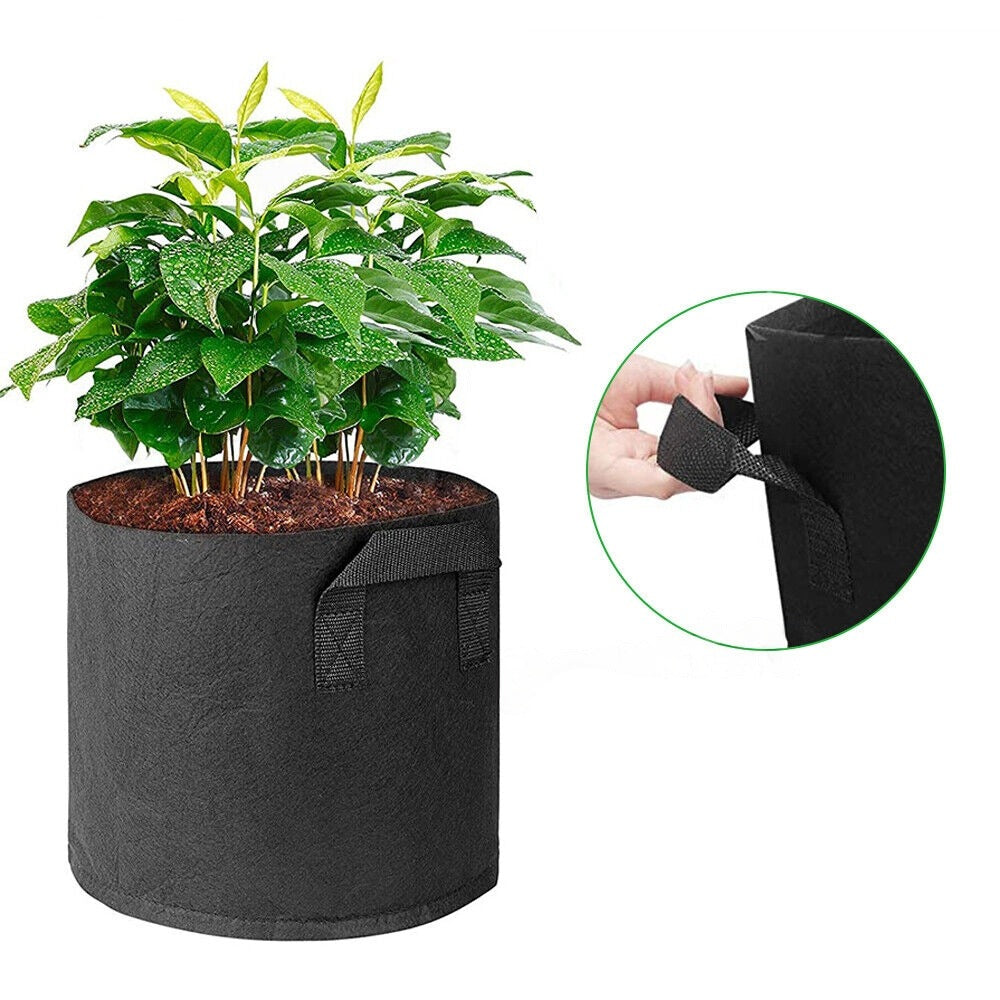 Grow Bags for Plants Fabric Pots with Handles 3 to 10 Gallons
