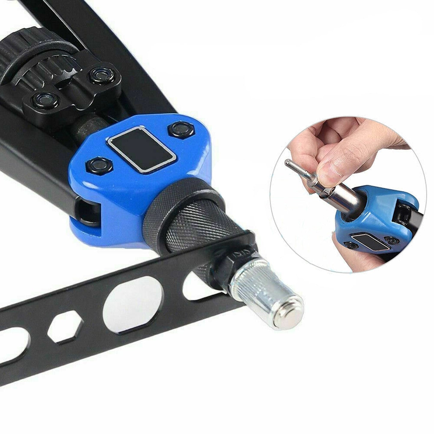 Heavy Duty Nutsert Gun Tool M3-12 Rivet Riveter Nutsert Kit Rivnut