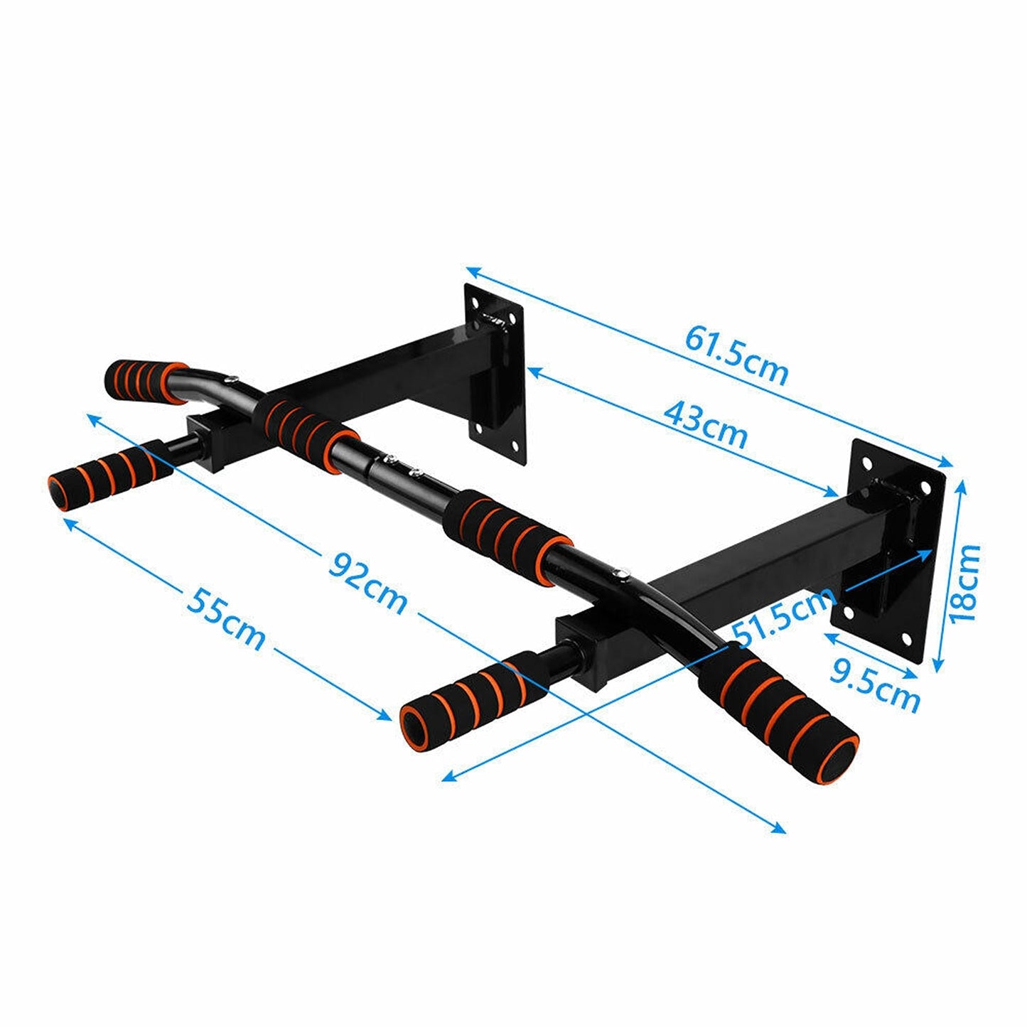 Outdoor Fitness Wall Mounted Pull Up Bar Gymnastics Chin Equipment