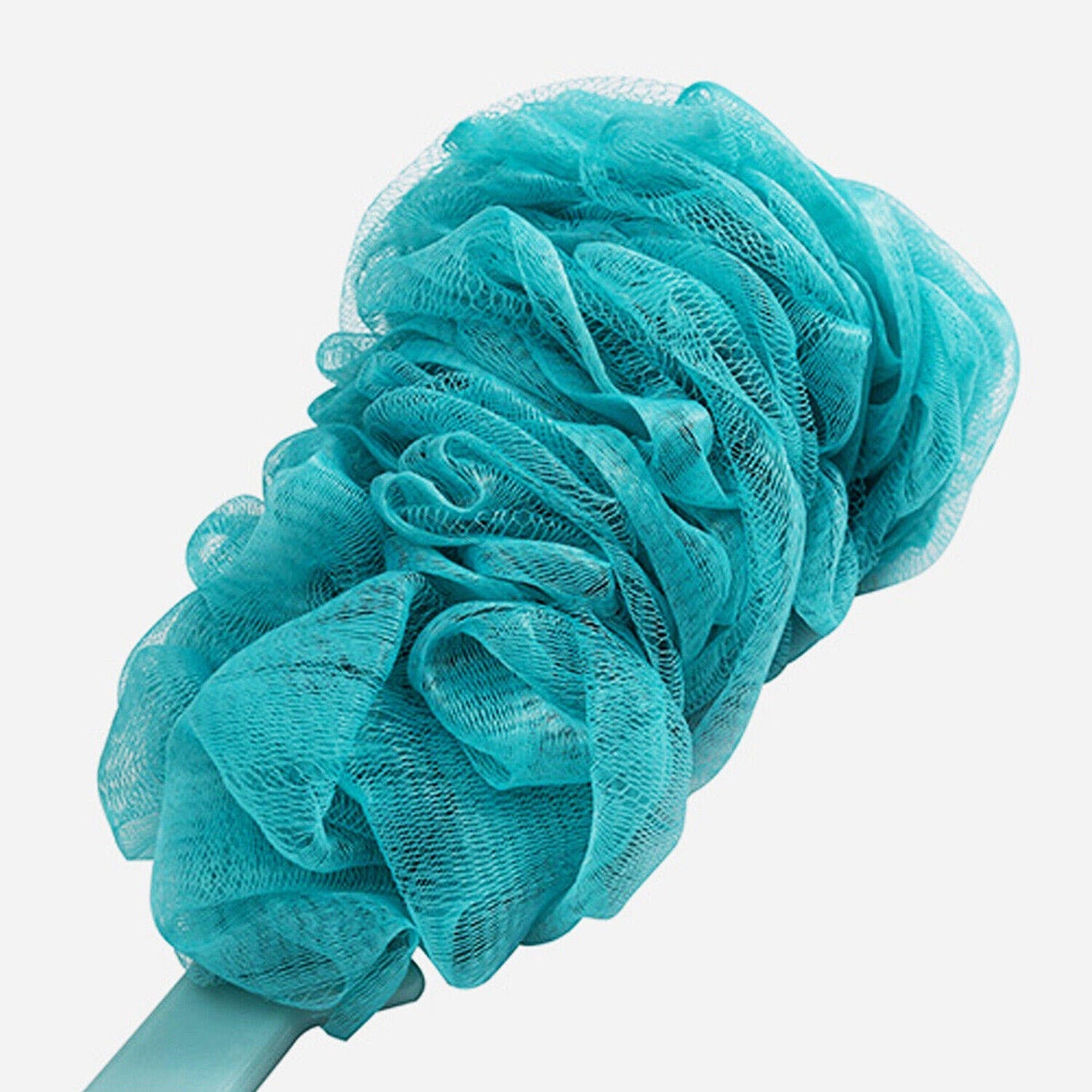 Soft Mesh Long Handle Bath Brush Back Scrubber Body Puff