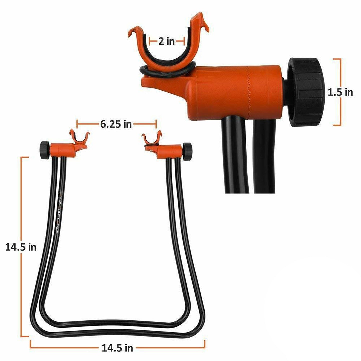 Foldable Bike Wheel Hub Stand for Repair and Parking