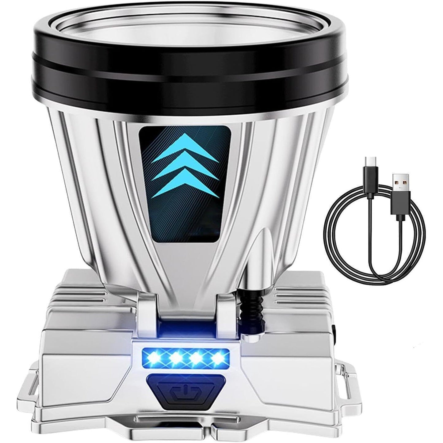 High Power LED Headlamp Super Bright Rechargeable and Waterproof