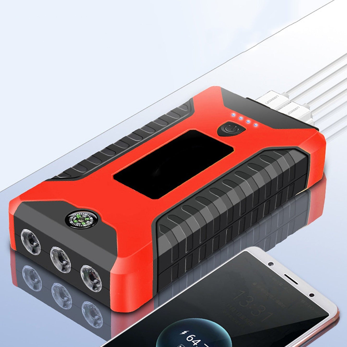 Portable 99800mAh Car Jump Starter 12V Battery Charger Power Bank