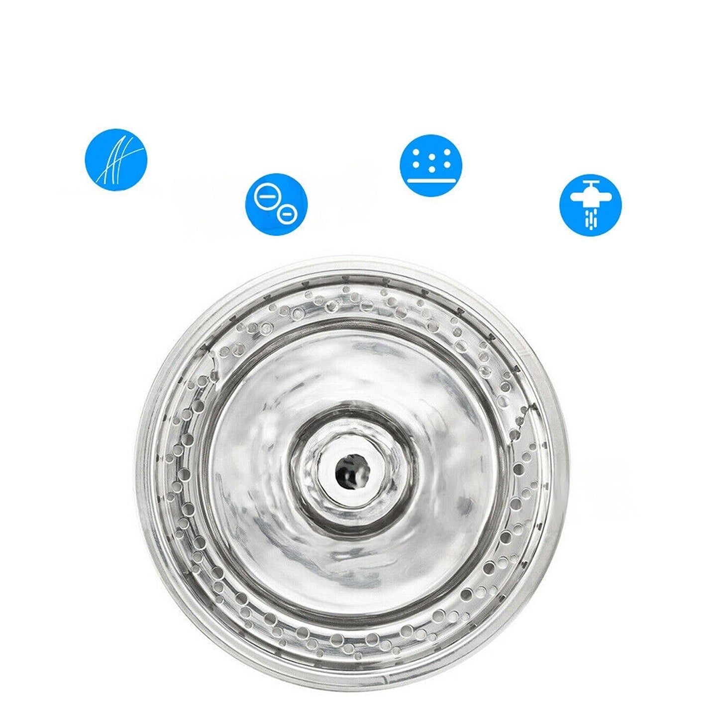 Electric Pet Drinking Fountain with LED USB Automatic Water Dispenser