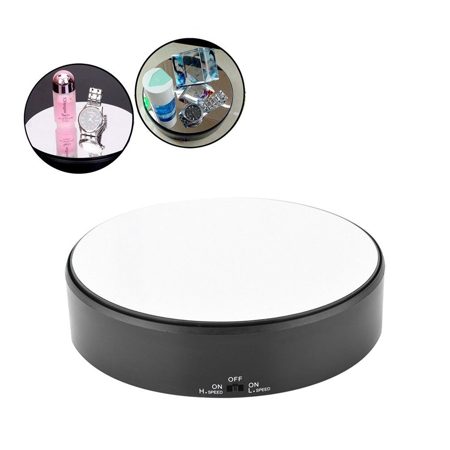 Rotating Mirror Display Stand with 360 Degrees Turn