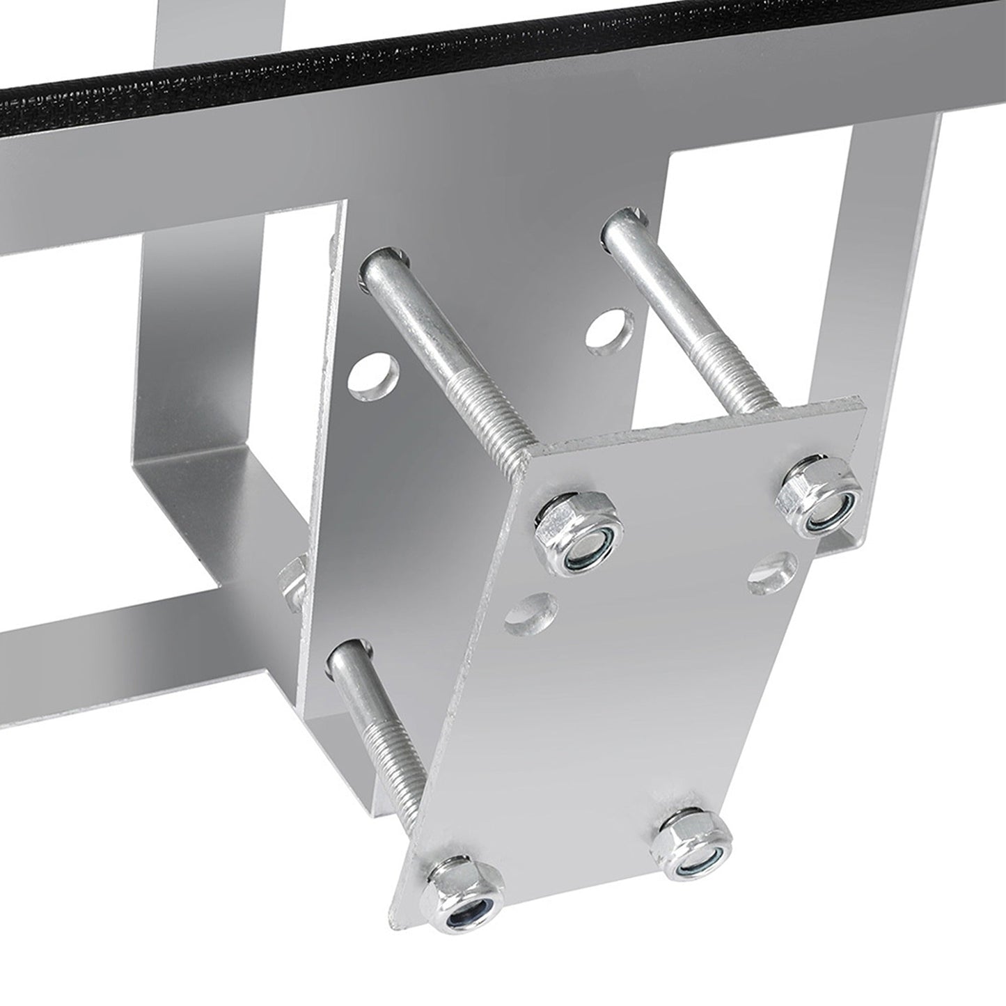 Galvanized Steel Jerry Can Holder for Offroad Trailers and Caravans 20L