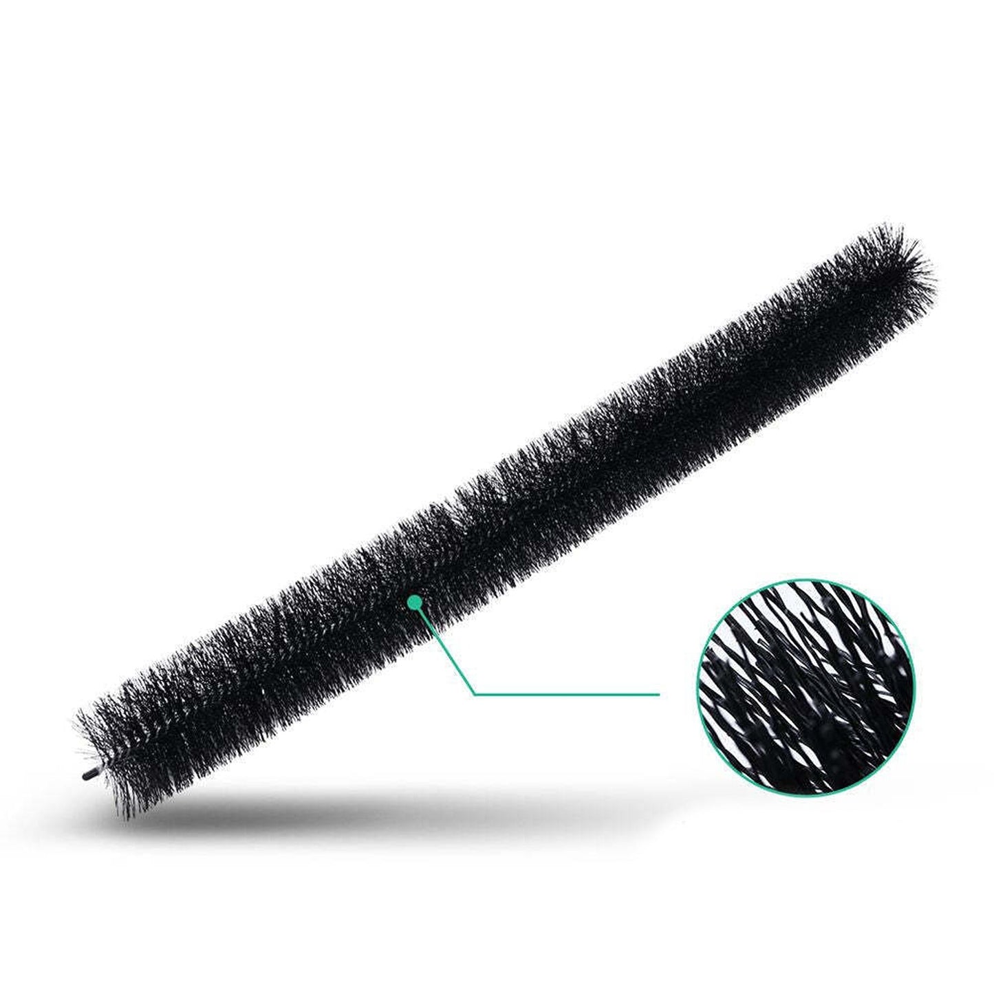 24pcs Gutter Brush Guard for Roof Leaf Protection Heavy Duty