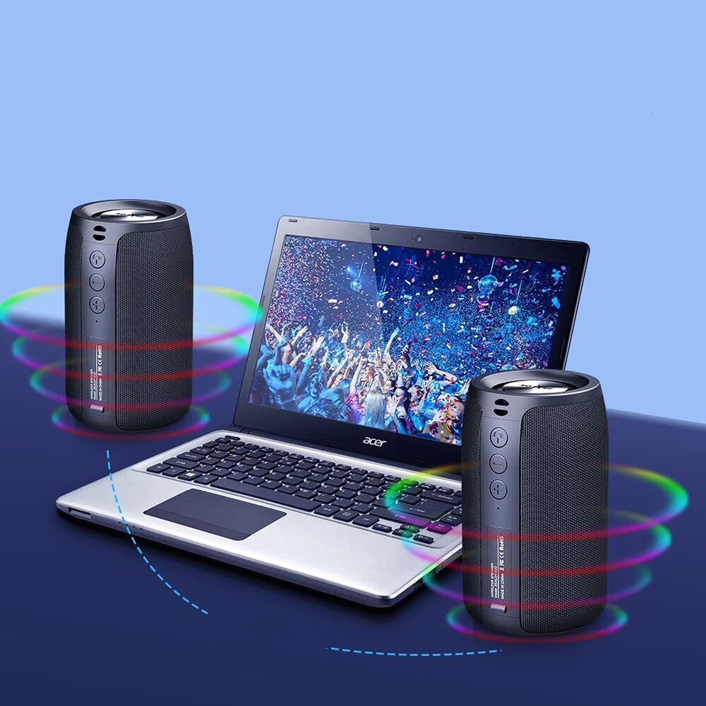 Waterproof Outdoor Bluetooth Speaker Wireless Portable Stereo