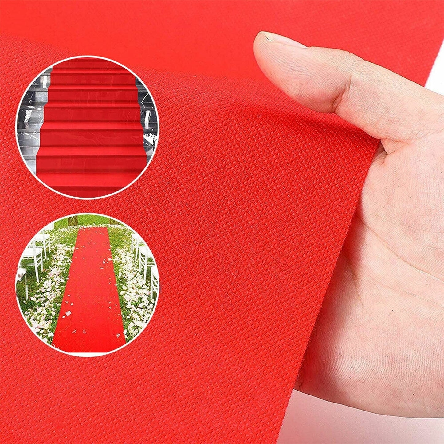 Red Carpet Runner for Hollywood Awards Casino Wedding Party Decoration