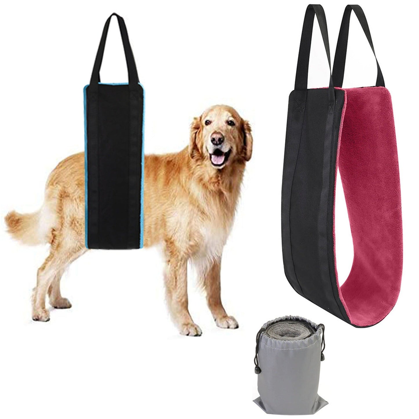 Dog Rehabilitation Harness Portable Sling for Walking and Lift Support
