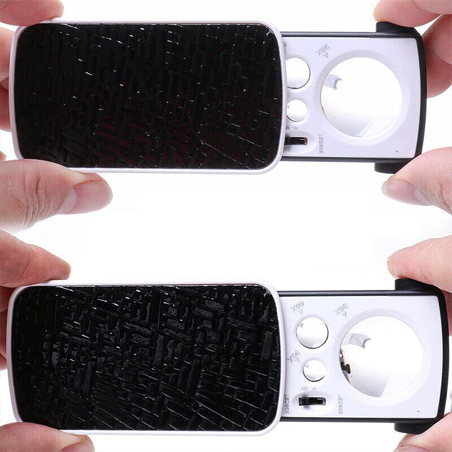 Jeweler Loupe with LED Light and Magnifying Glass Lens