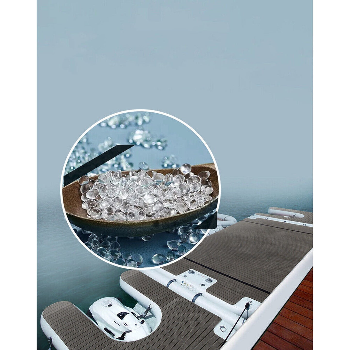 Charcoal Grey EVA Foam Boat Decking Marine Flooring Mat Anti-Slip