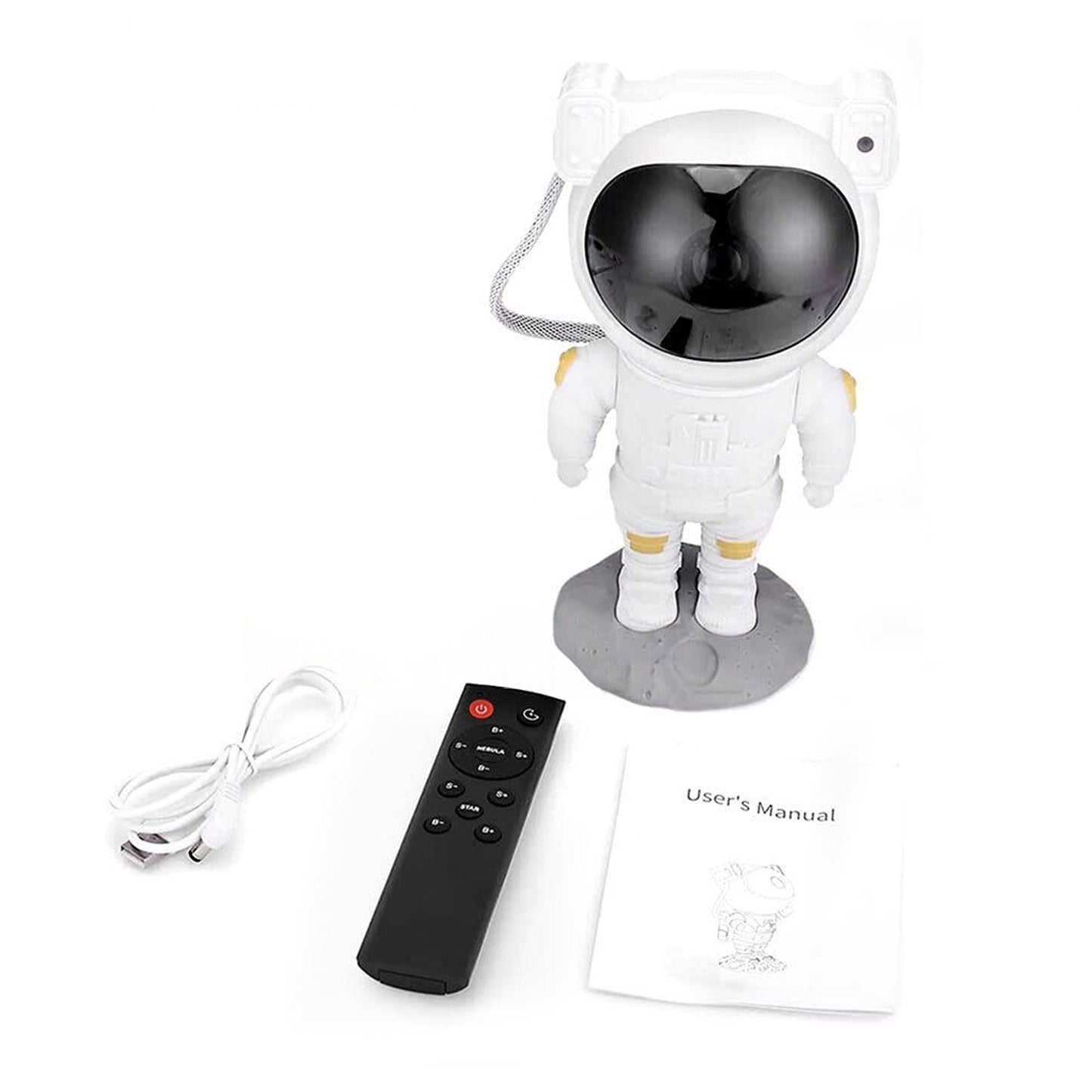 Astronaut Themed Galaxy Star Projector Spacebuddy Night Light