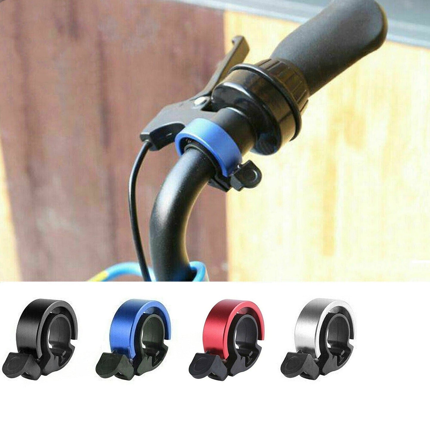 Alloy Bike Handlebar Bell Aluminum Invisible Alarm Ring