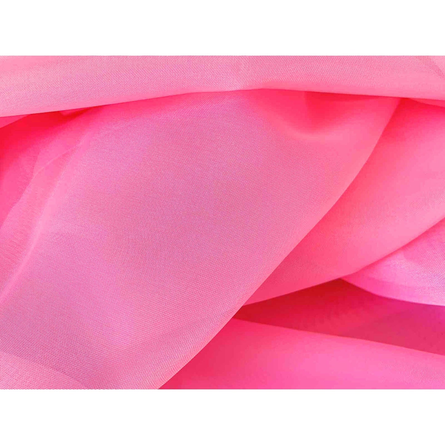 Organza Voile Sheer Curtain with Rod Pocket for Window Draping
