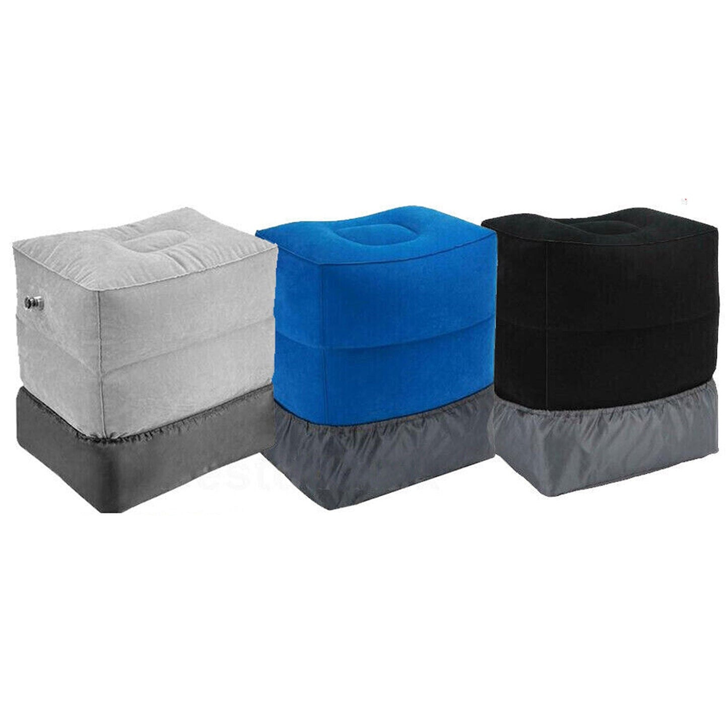 Inflatable Leg Rest Foot Air Pillow for Travel and Office