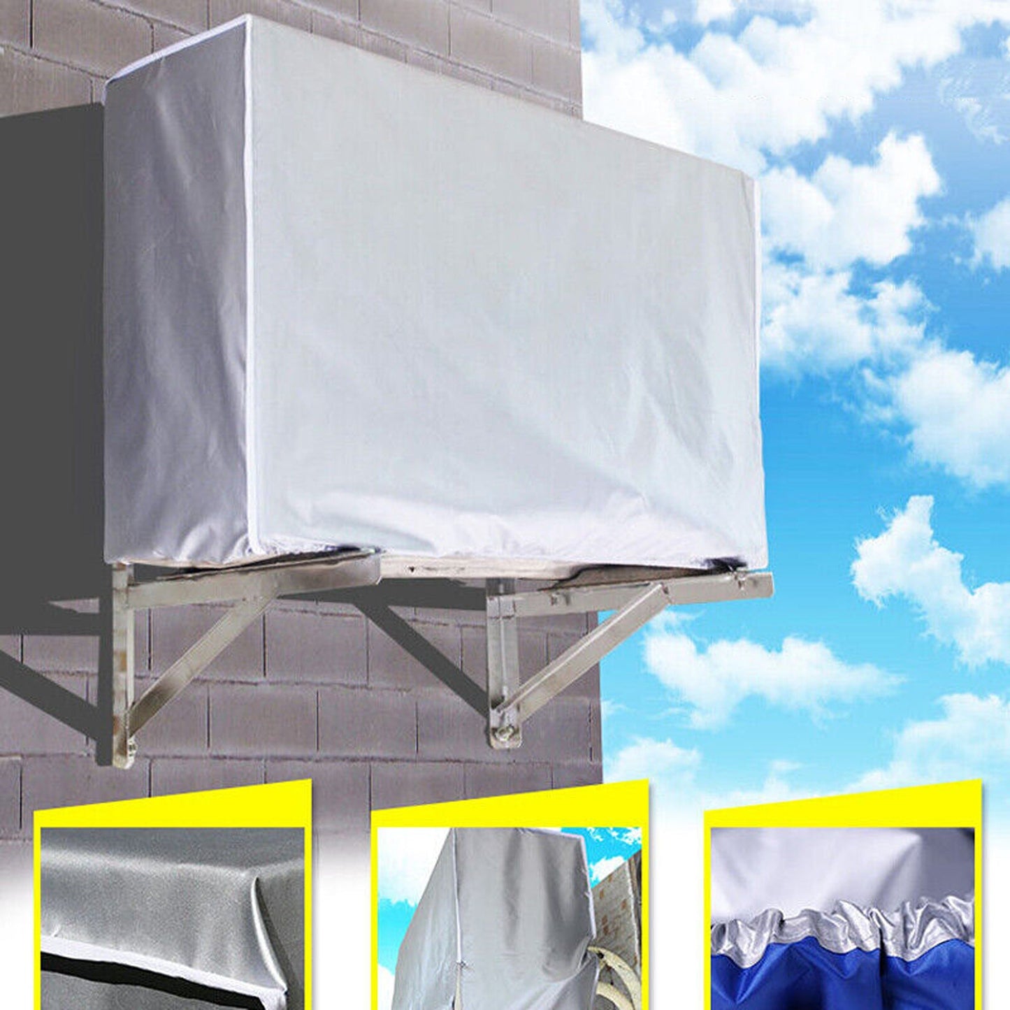 Outdoor Air Conditioner Cover Dust and Waterproof Protector for Units